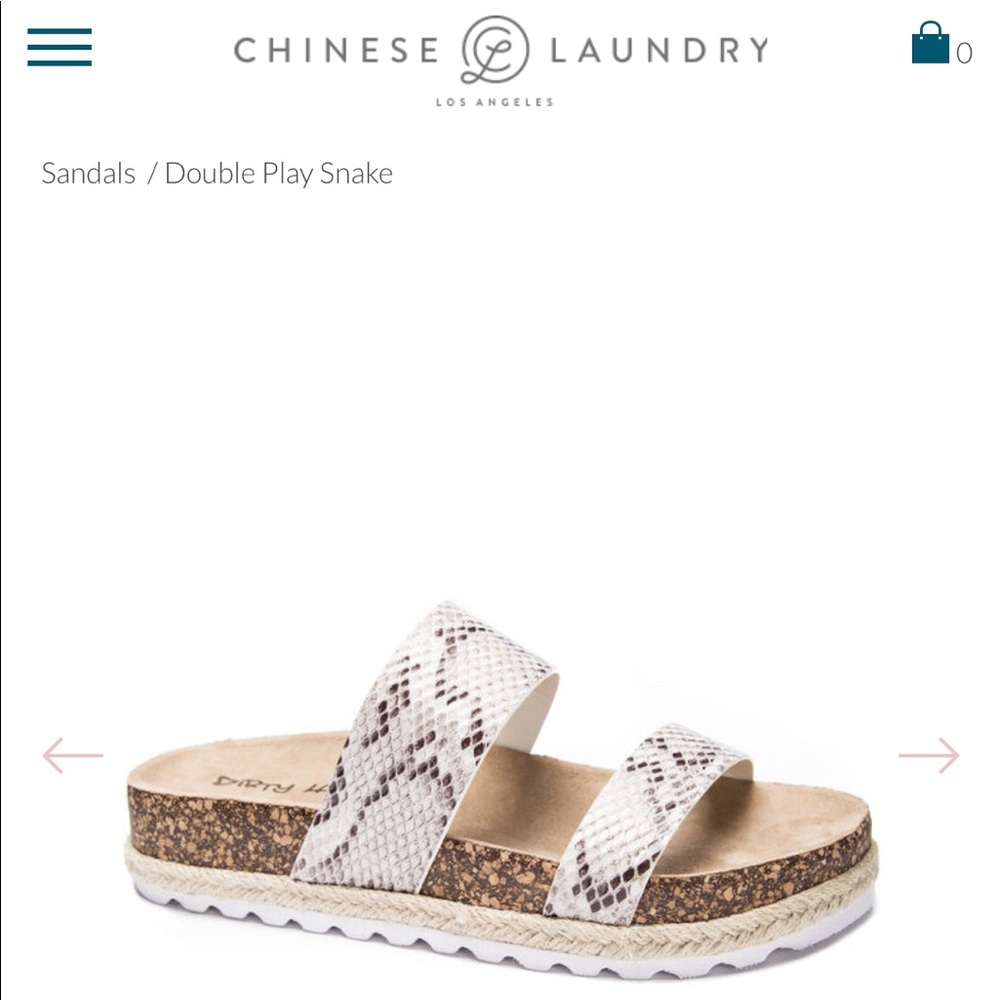 Dirty Laundry Snake Slide Sandals